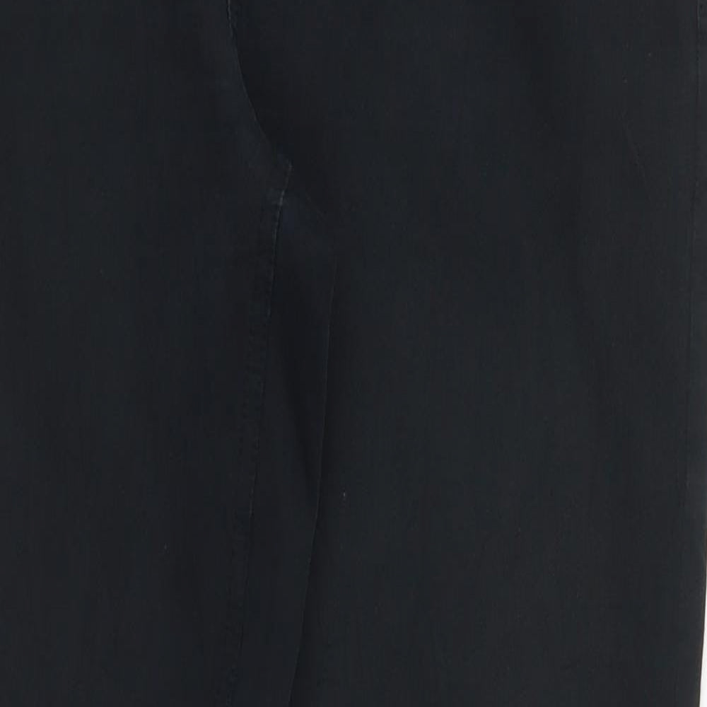 Inwear Womens Black  Denim Straight Jeans Size 18 L30 in
