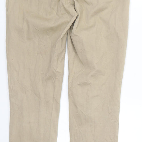 Sesst Womens Beige   Trousers  Size 8 L27.5 in
