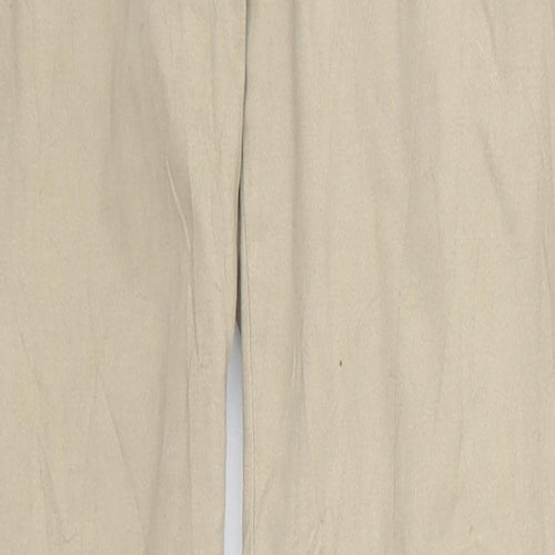 Sesst Womens Beige   Trousers  Size 8 L27.5 in