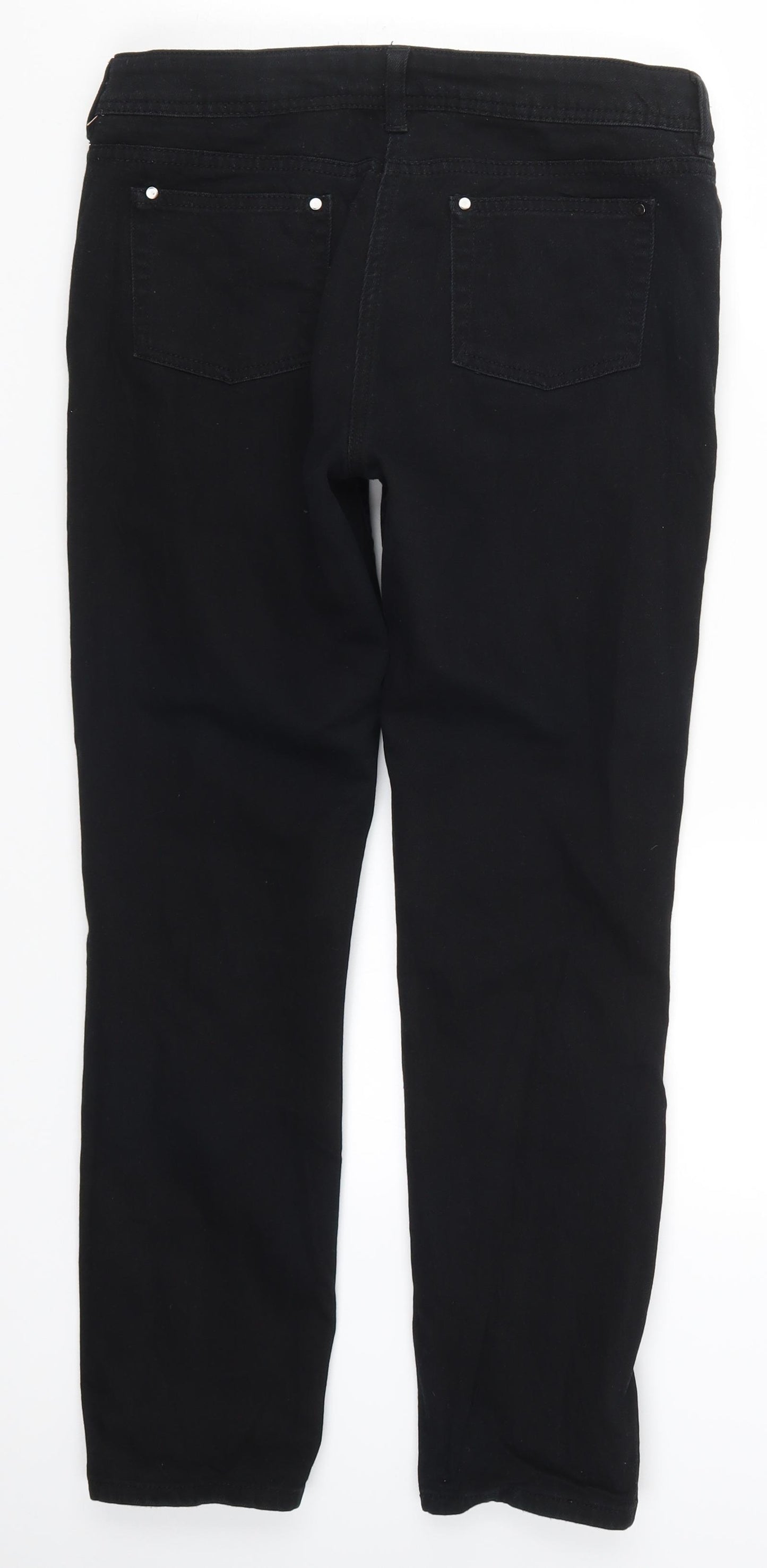 Principles Womens Black  Denim Skinny Jeans Size 12 L26.5 in