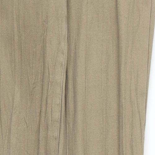 Pieces Womens Beige   Trousers  Size 27 in L29.5 in
