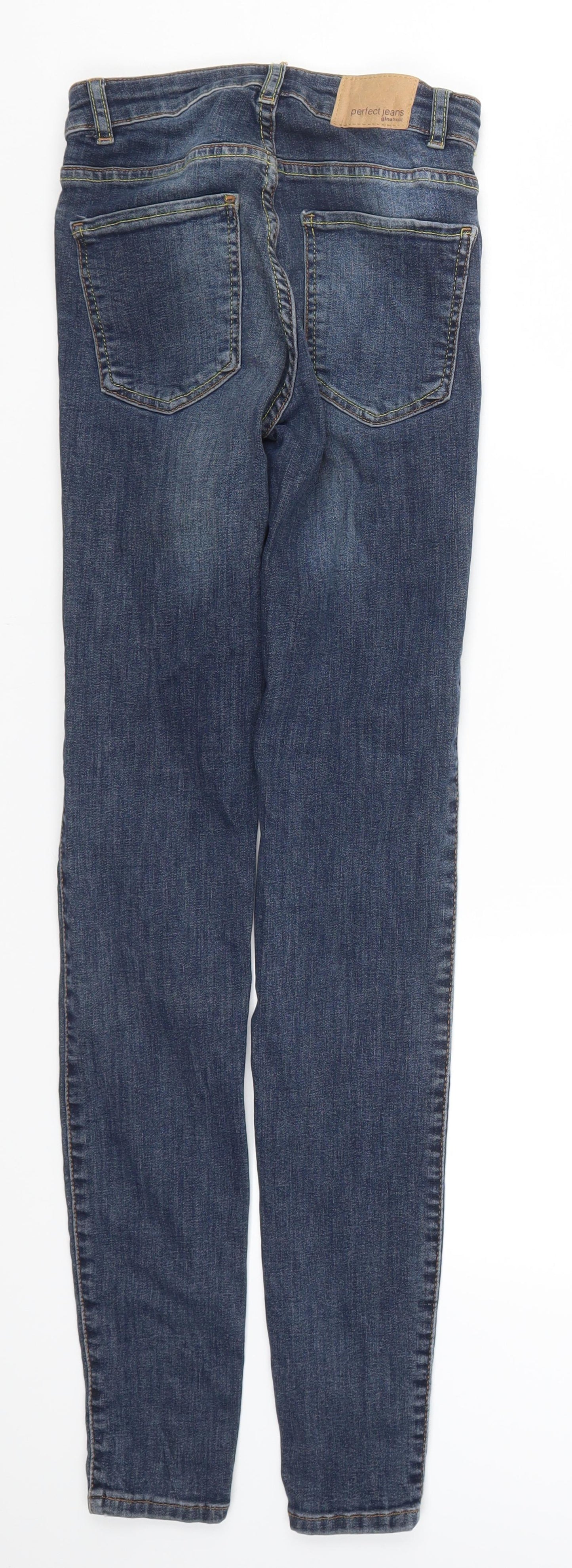 Gina Tricot Womens Blue  Denim Skinny Jeans Size 24 in L31 in