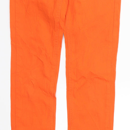 Revers Womens Orange  Denim Skinny Jeans Size 6 L31 in