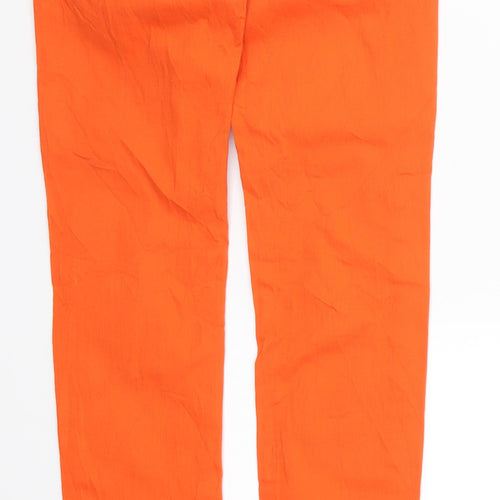 Revers Womens Orange  Denim Skinny Jeans Size 6 L31 in