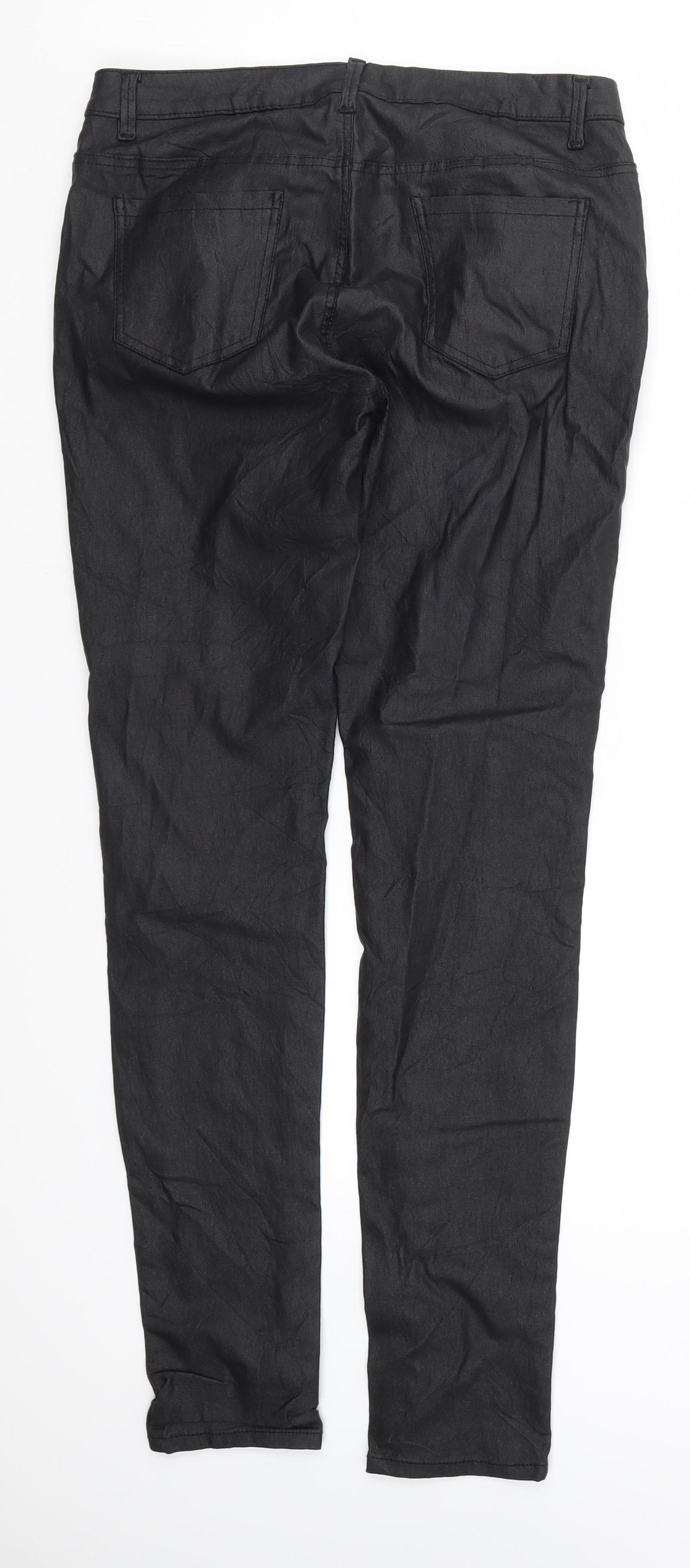Crazy Lover Womens Black   Trousers  Size 14 L30 in