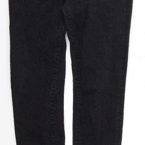 Miss Me Womens Black  Denim Skinny Jeans Size 32 in L31 in