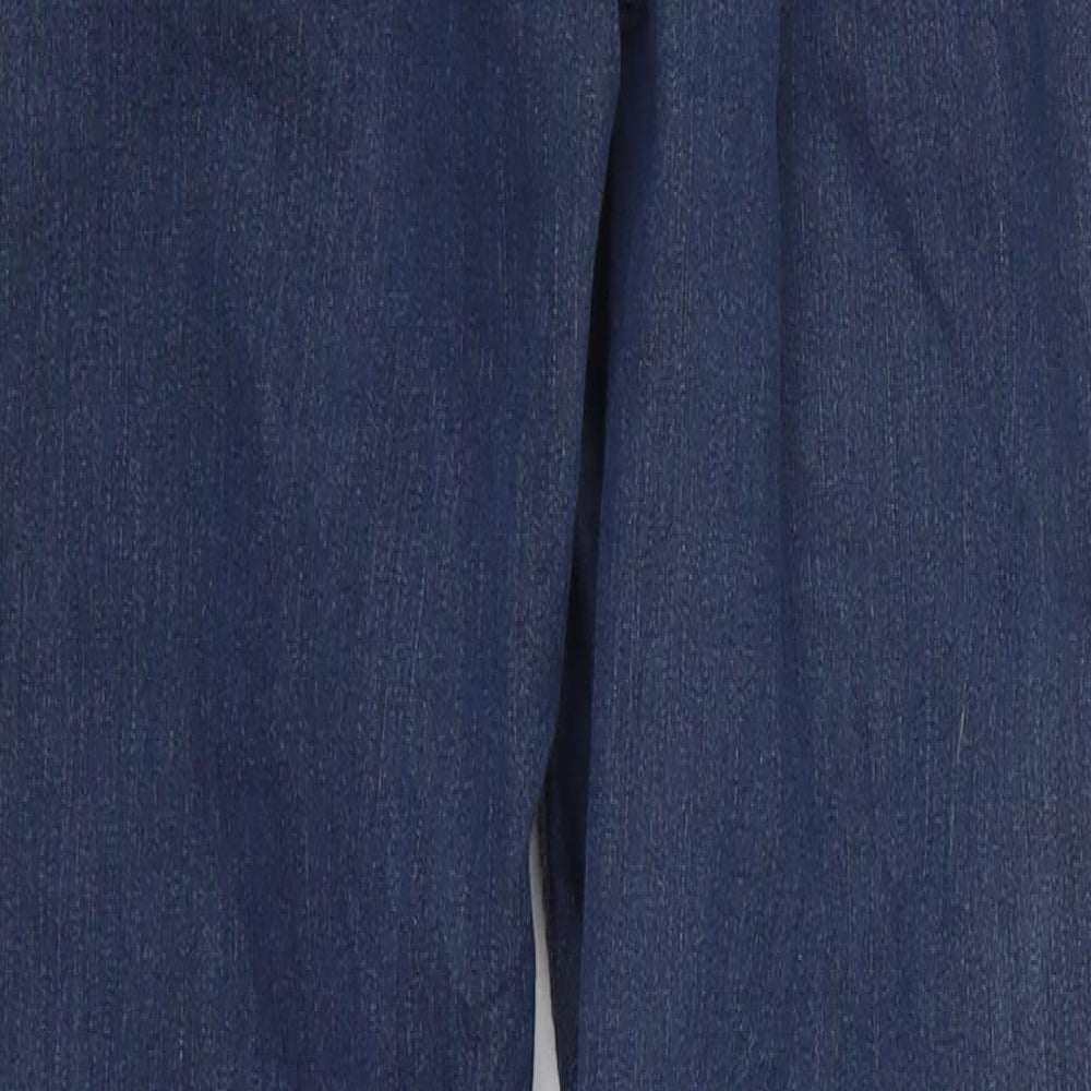 VRS Womens Blue  Denim Straight Jeans Size 14 L31 in