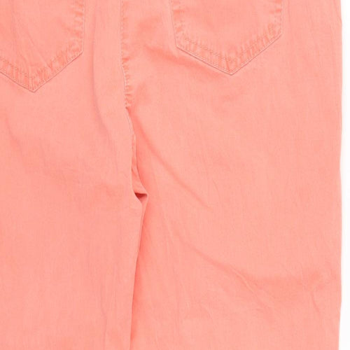 Gerry Weber Womens Pink   Cropped Trousers Size 20 L24 in
