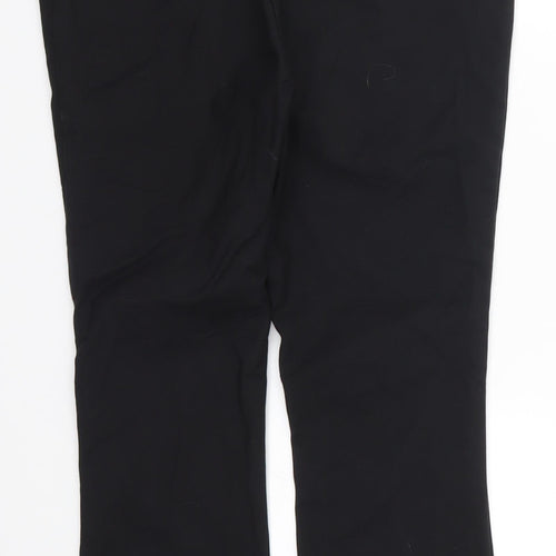 Neo Noir Womens Black   Trousers  Size M L26 in