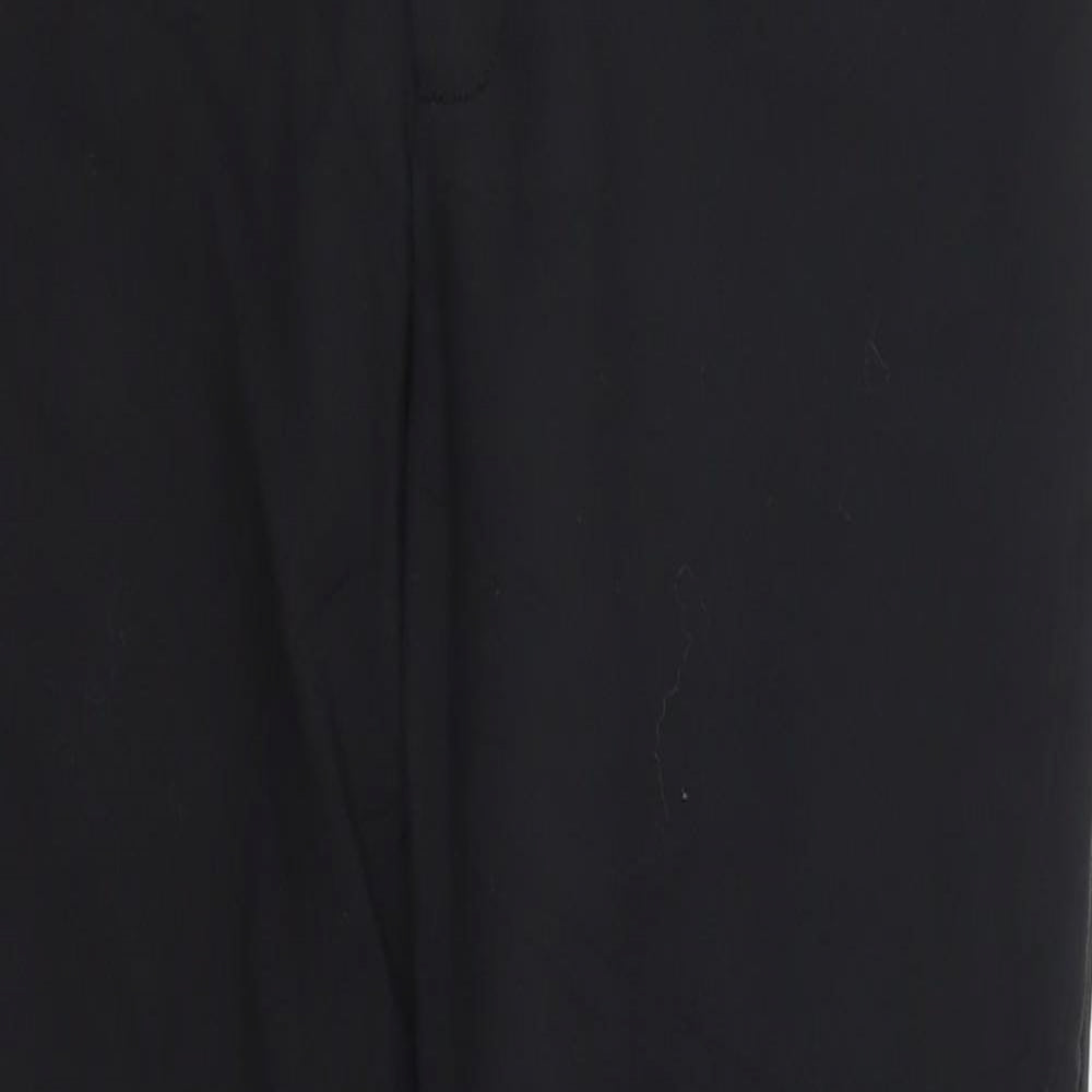 Neo Noir Womens Black   Trousers  Size M L26 in