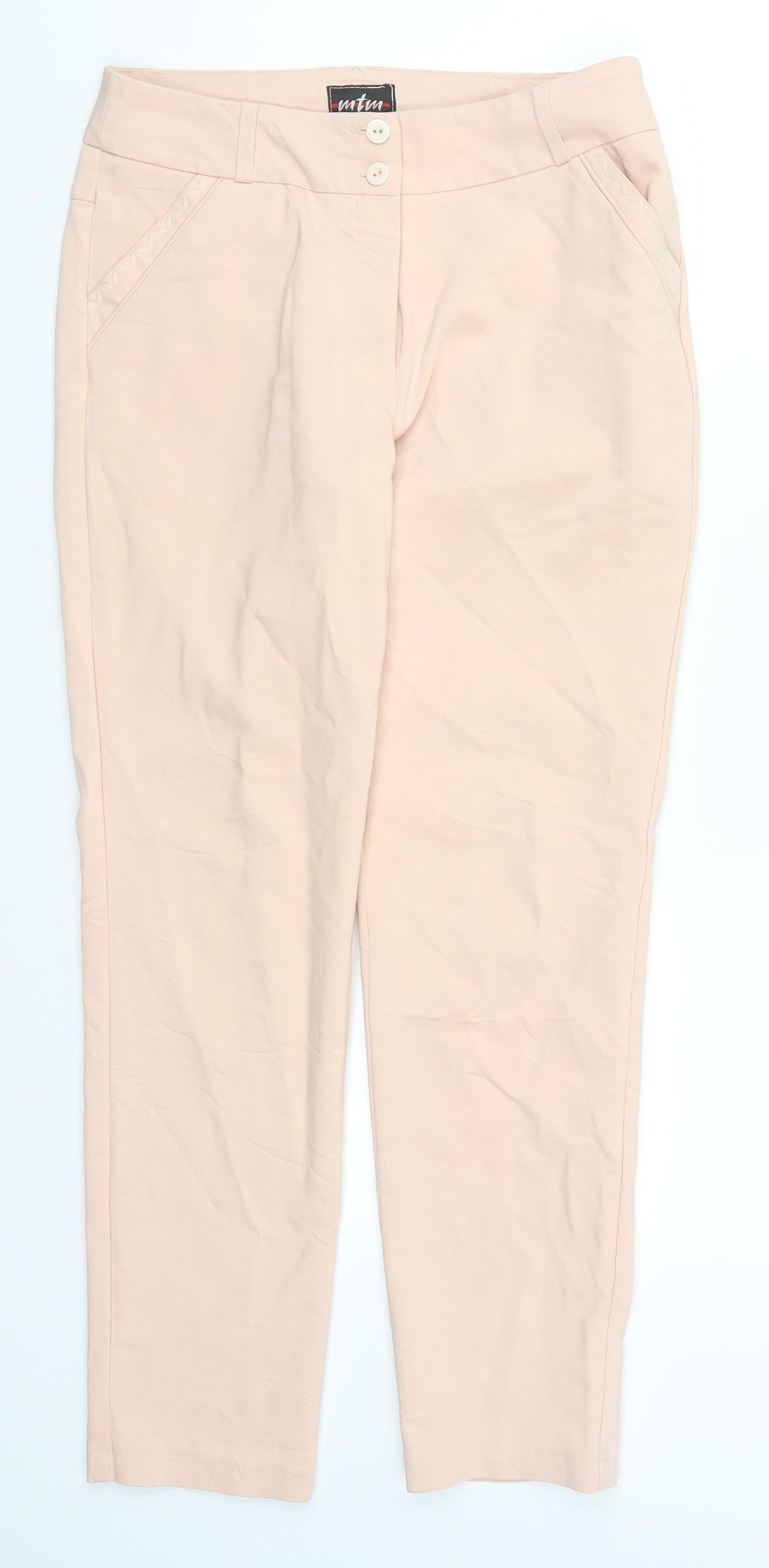 MTM Womens Pink   Trousers  Size 28 in L26 in