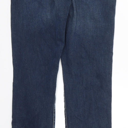 Denim Studio Womens Blue  Denim Straight Jeans Size 30 in L29 in