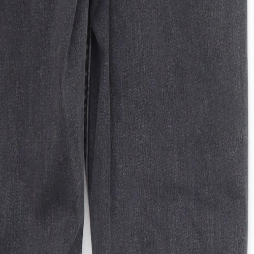 Topshop Womens Grey  Denim Skinny Jeans Size 28 in L28 in