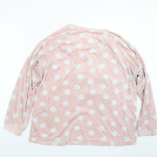 Love to Lounge Womens Pink Geometric  Top Pyjama Top Size 14