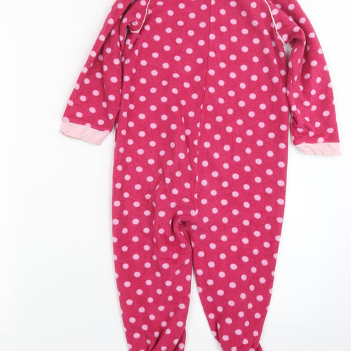 George Girls Pink Geometric  Top One Piece Size 3-4 Years  - Hello Kitty