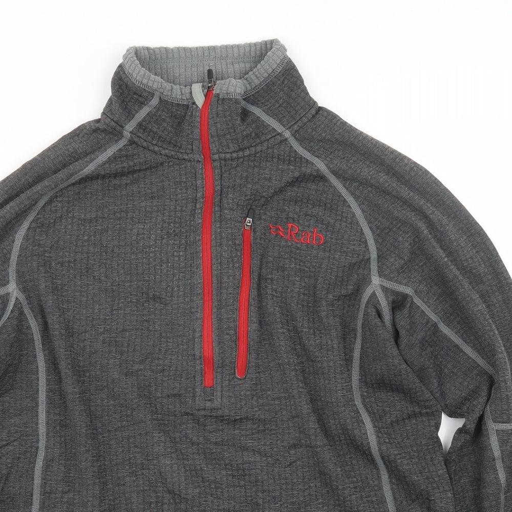 RAB Mens Grey   Basic T-Shirt Size M