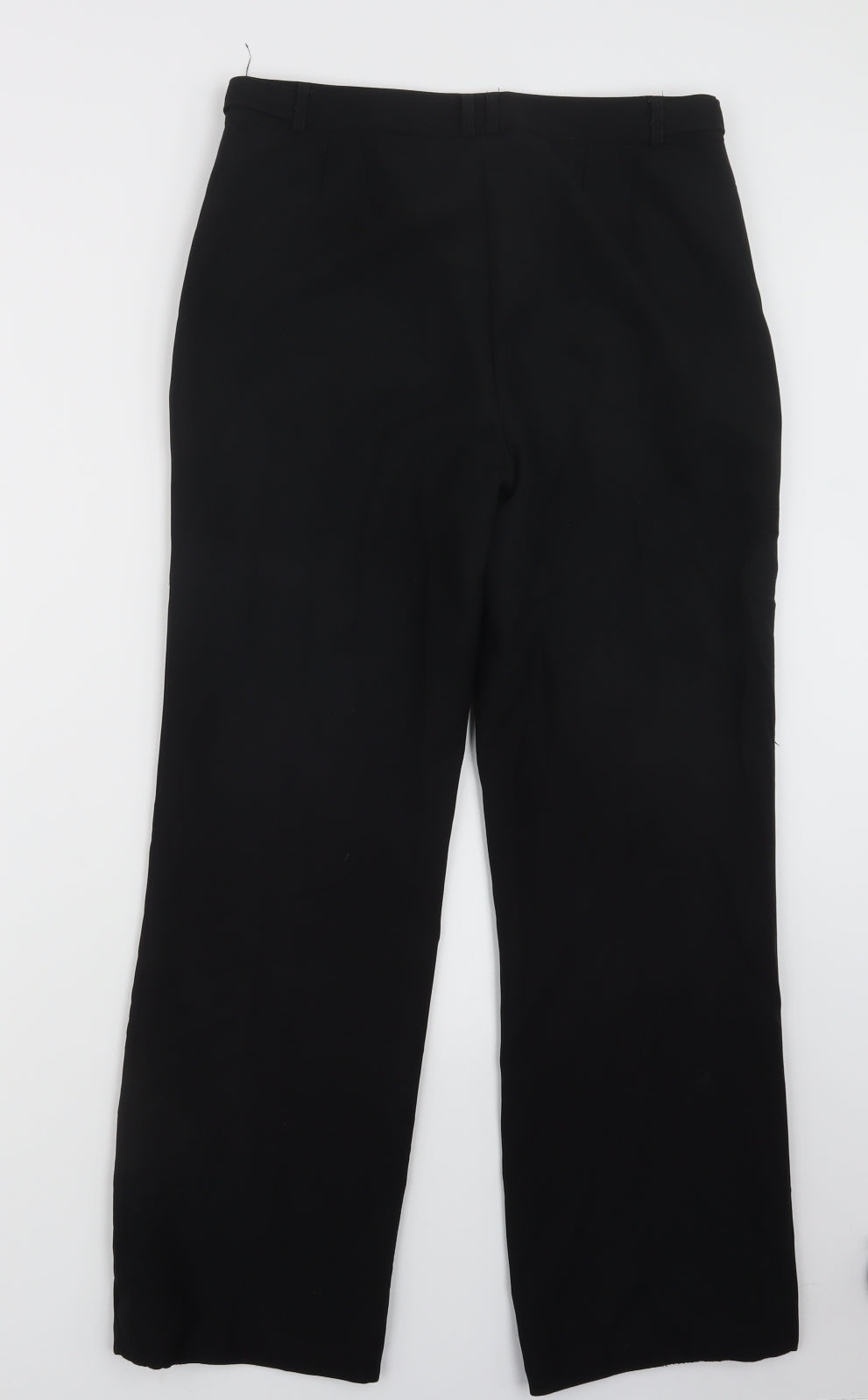 Peacocks Womens Black   Trousers  Size 10 L29 in
