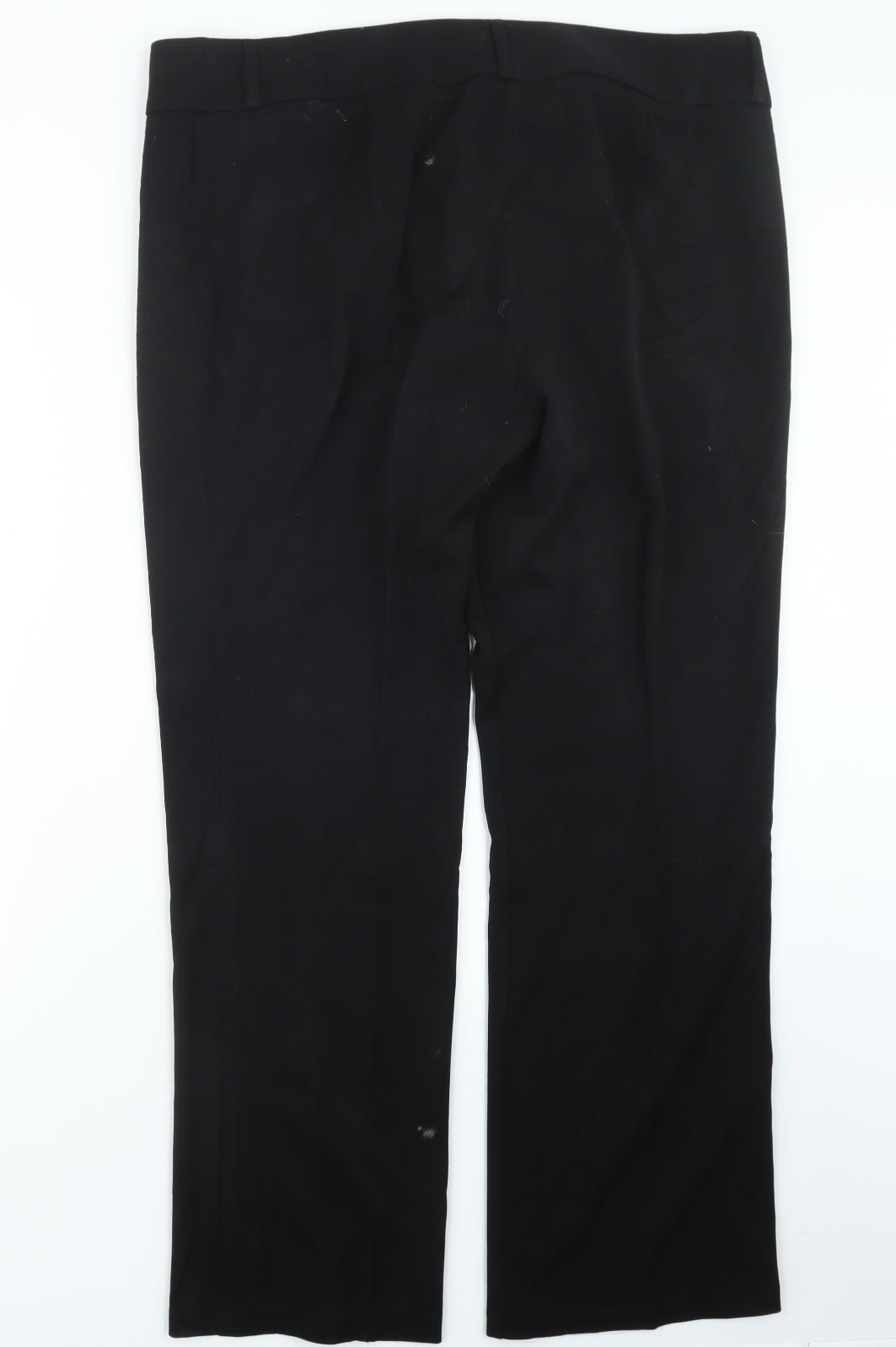 Marks and Spencer Womens Black   Trousers  Size 18 L31 in