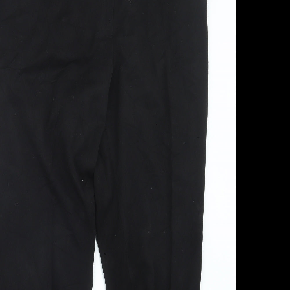 Marks and Spencer Womens Black   Trousers  Size 18 L31 in