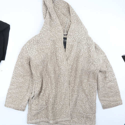 Me Jane Womens Beige   Jacket  Size S