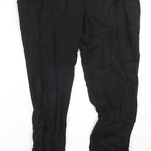 F&F Womens Black   Trousers  Size 10 L30 in