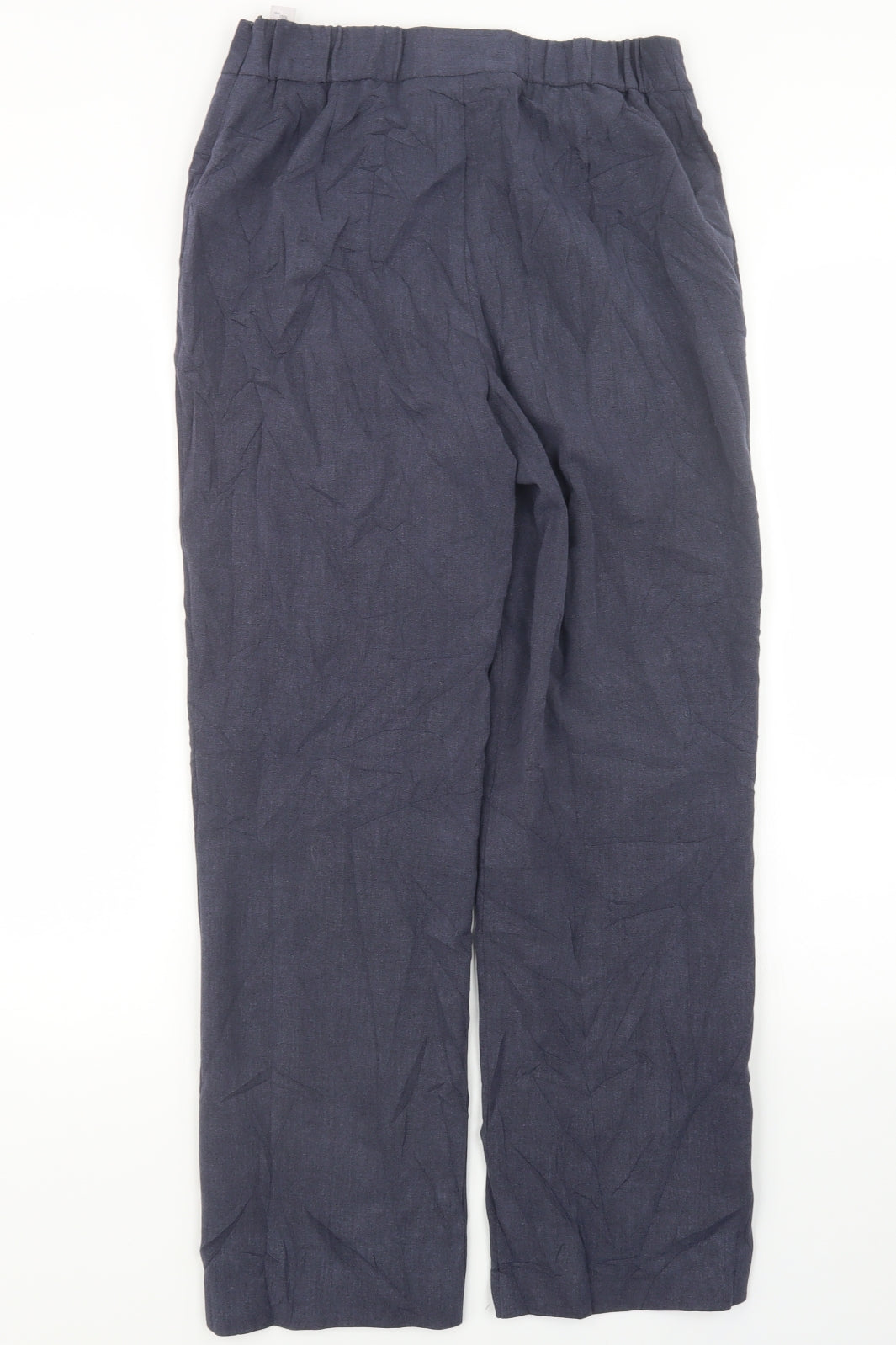 Marks and Spencer Womens Blue   Trousers  Size 8 L28 in