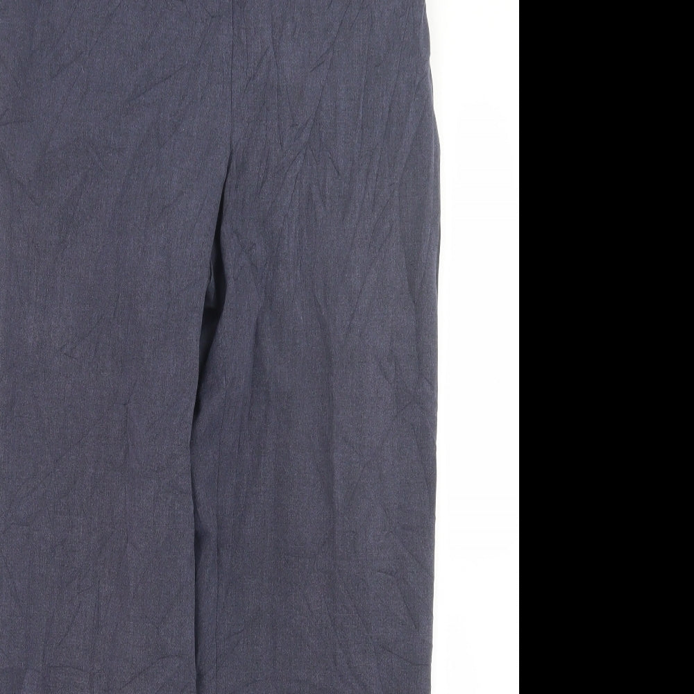 Marks and Spencer Womens Blue   Trousers  Size 8 L28 in