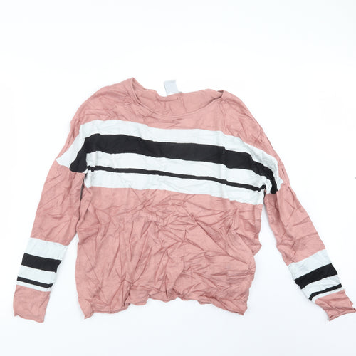 ICHI Womens Pink   Pullover Jumper Size XS