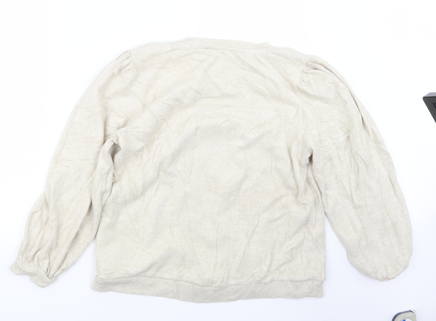 Papaya Womens Beige   Pullover Jumper Size 18