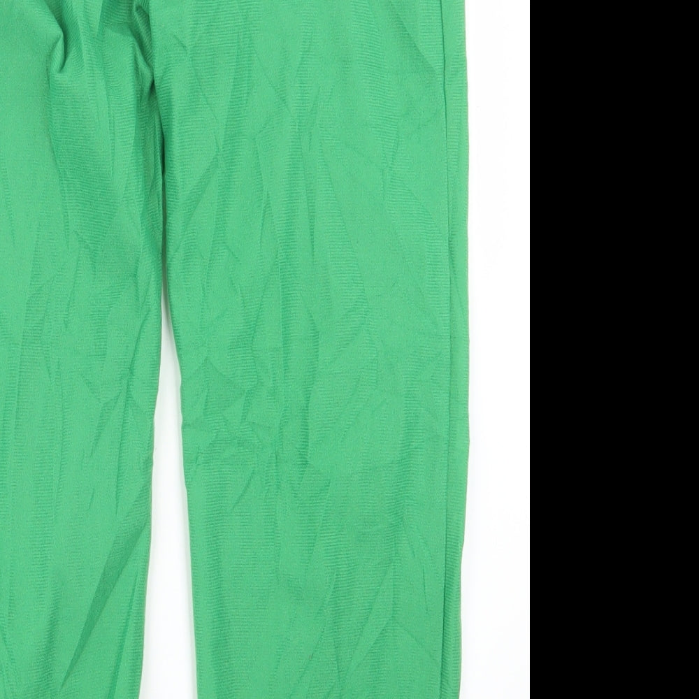 Smiffys Boys Green   Capri Trousers Size 10-11 Years