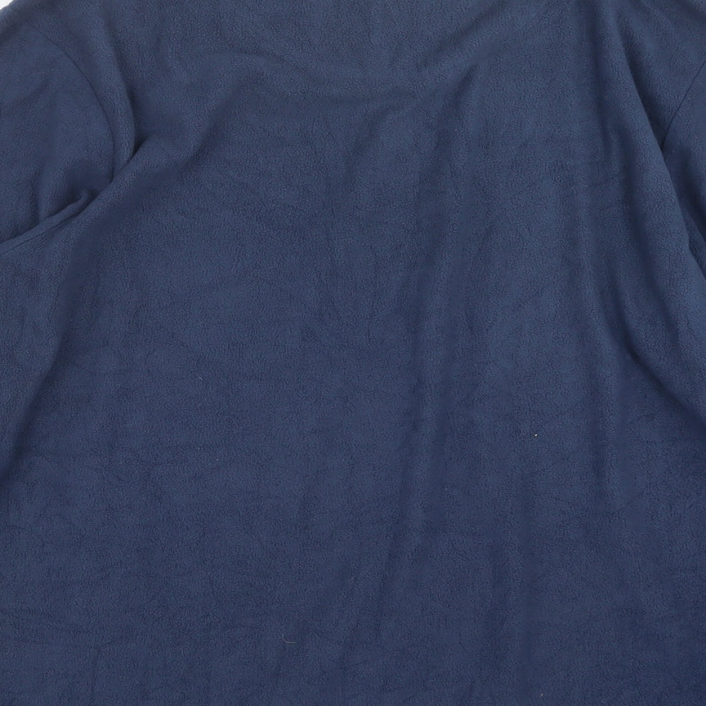F&F Mens Blue Geometric   Pyjama Top Size L