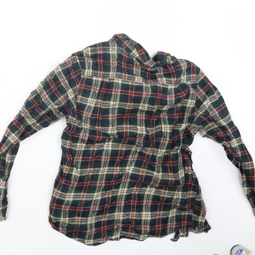 Primark Mens Blue Check   Button-Up Size L