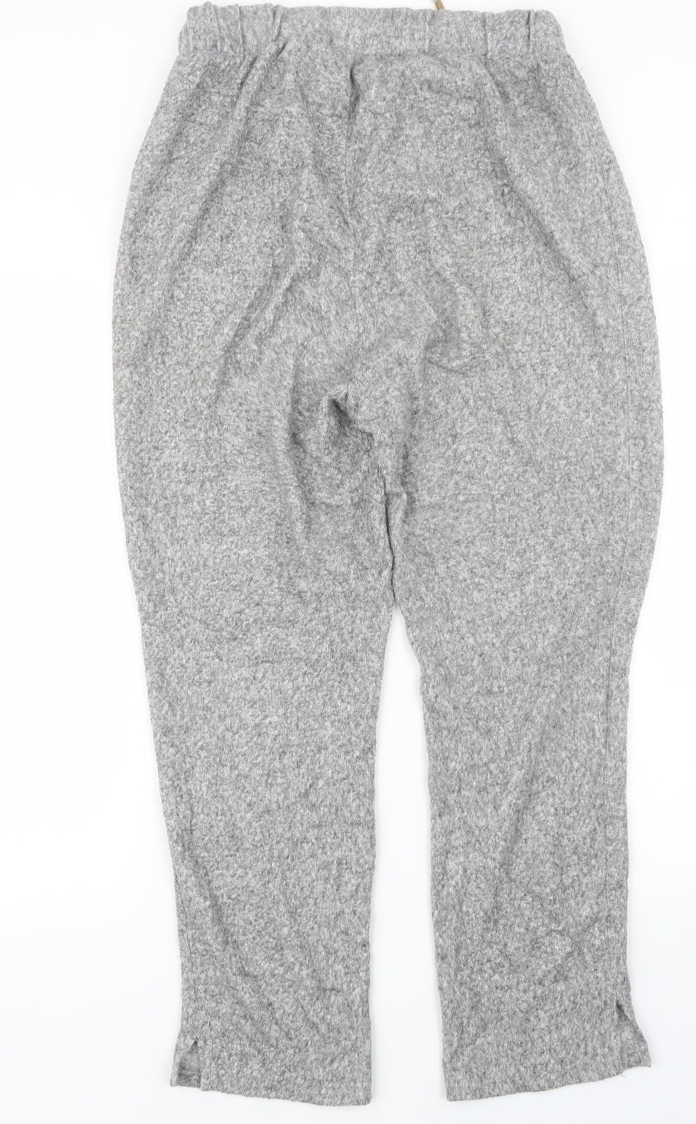 H&M Womens Grey  Knit Jogger Trousers Size S L26 in