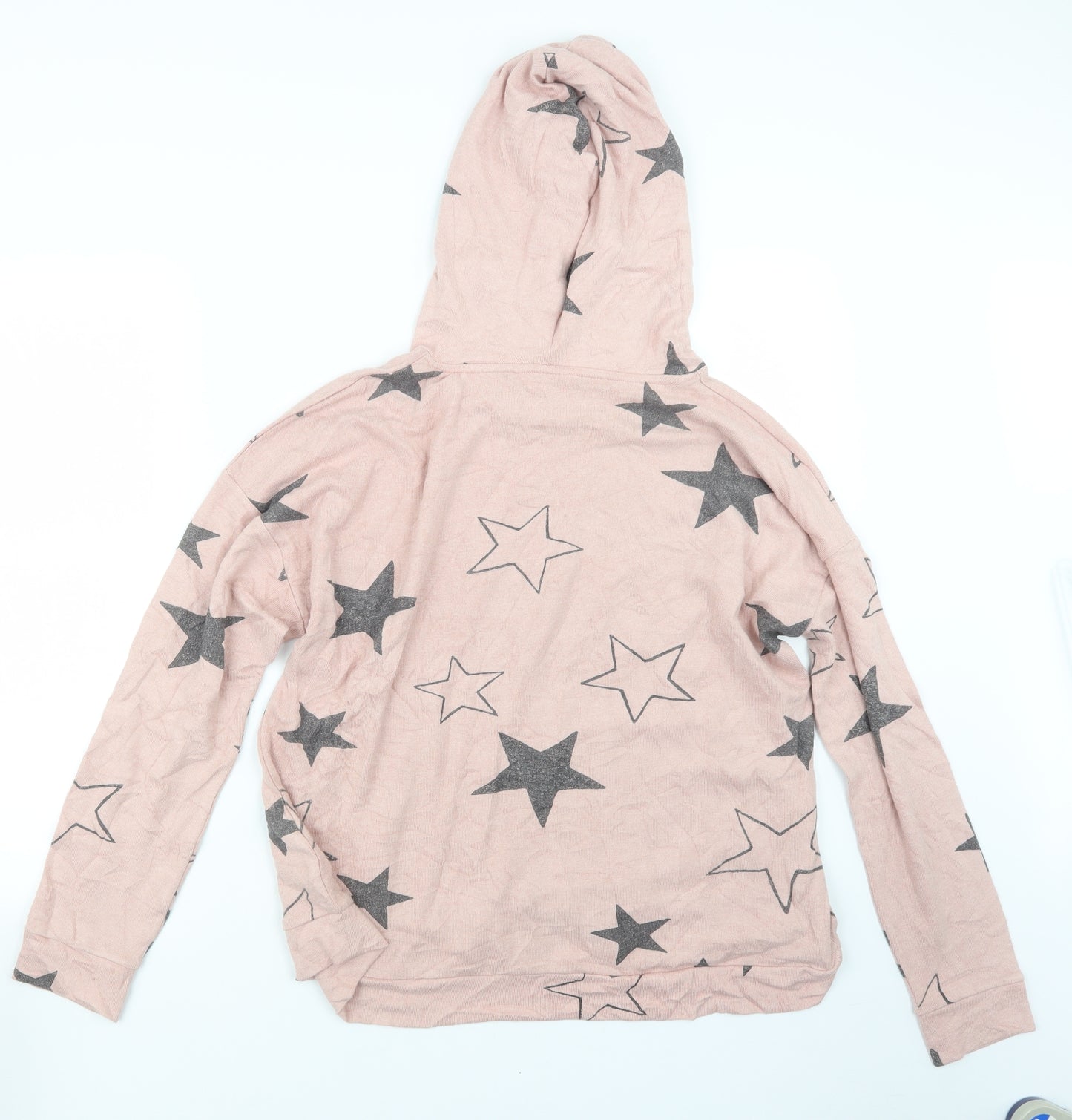 Marks and Spencer Womens Pink Geometric  Pullover Hoodie Size 16