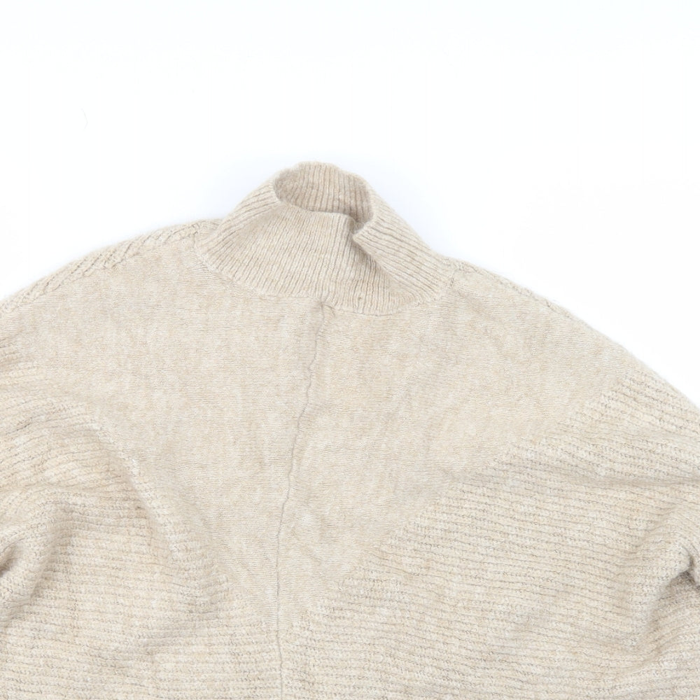George Womens Beige  Knit Pullover Jumper Size L