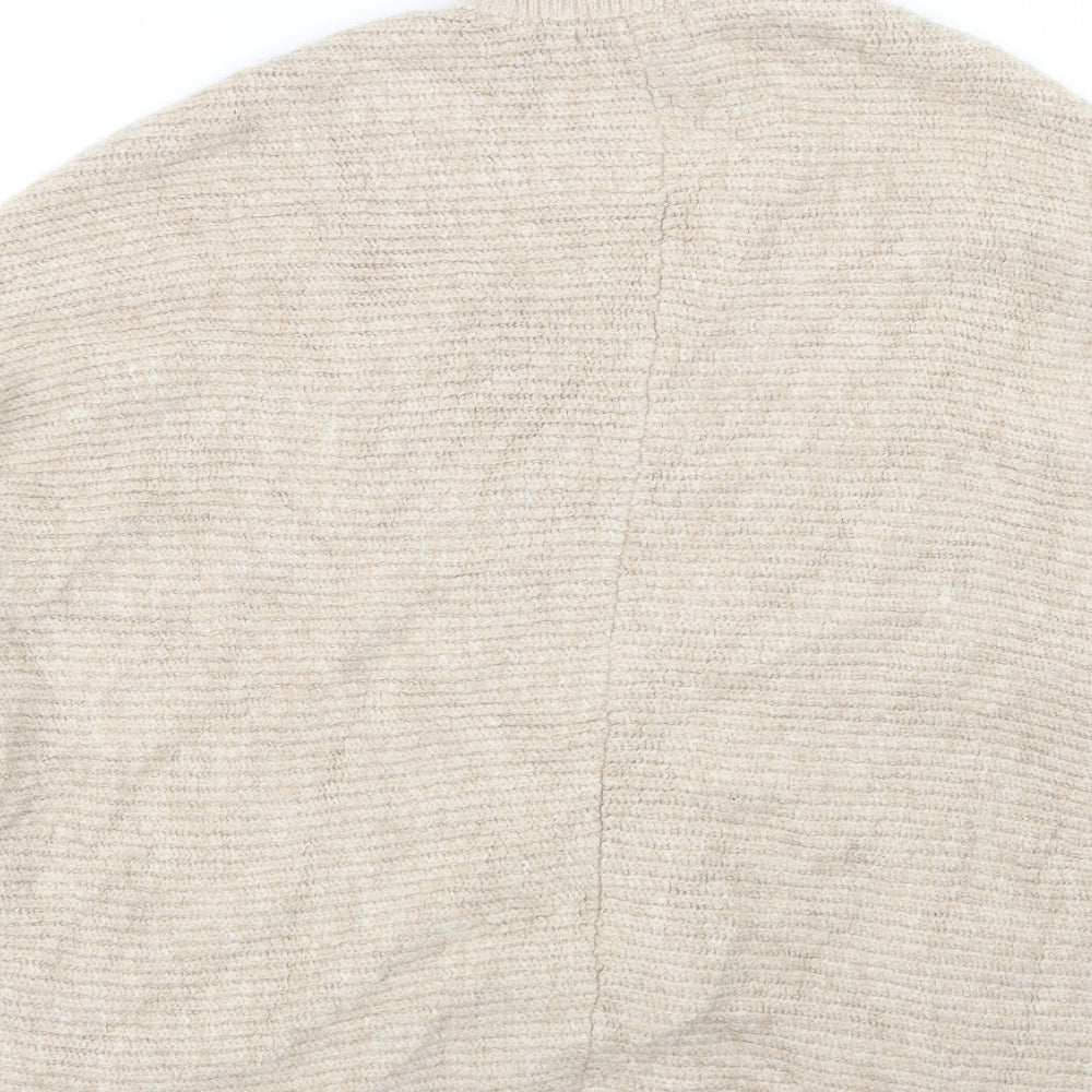 George Womens Beige  Knit Pullover Jumper Size L