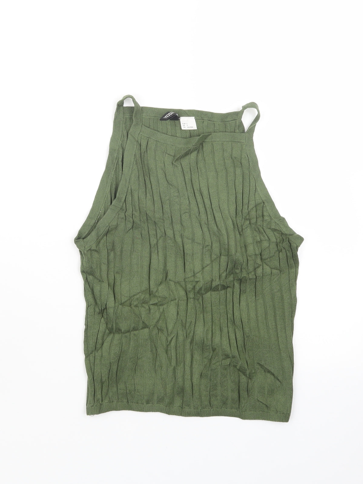 Divided by H&M Womens Green   Cropped T-Shirt Size S