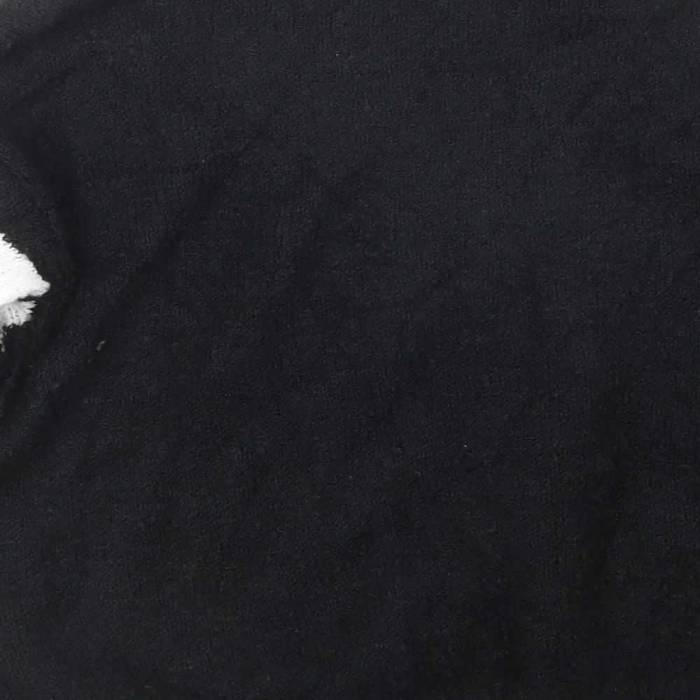 SheIn Womens Black  Knit Pullover Jumper Size M