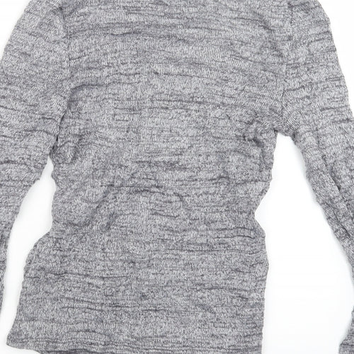 Miss Selfridge Womens Blue  Knit Pullover Jumper Size 6