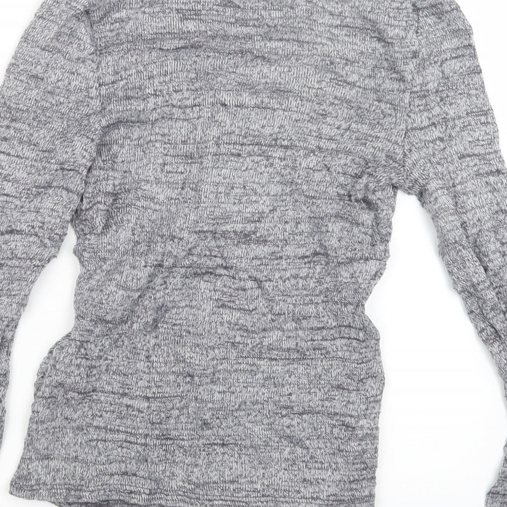Miss Selfridge Womens Blue  Knit Pullover Jumper Size 6