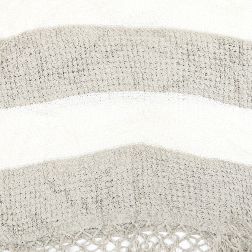 George Womens Beige  Knit Pullover Jumper Size M