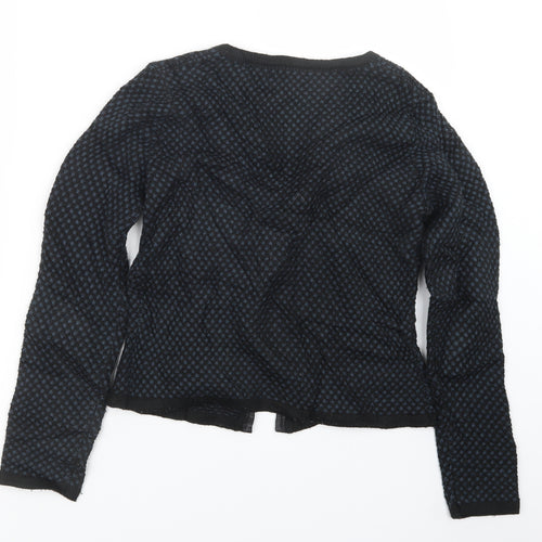 La Redoute Womens Black  Knit Cardigan Jumper Size 10