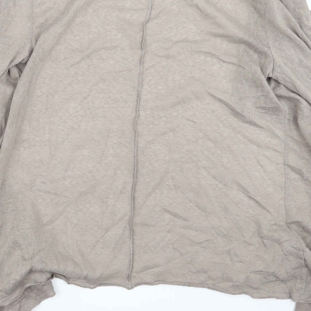Marks and Spencer Womens Brown   Cardigan Jumper Size 12