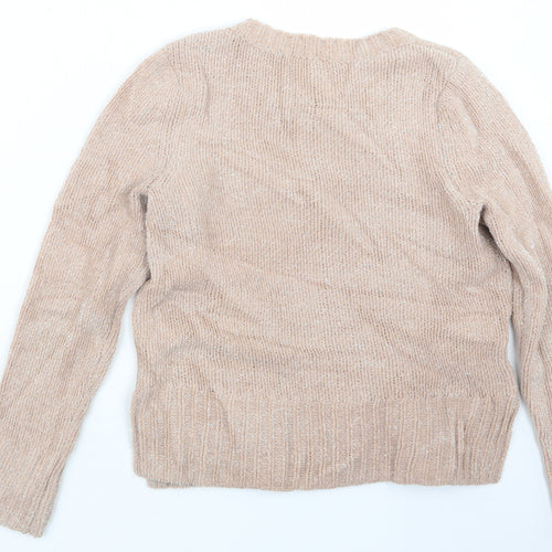 Oasis Womens Pink  Knit Pullover Jumper Size XS
