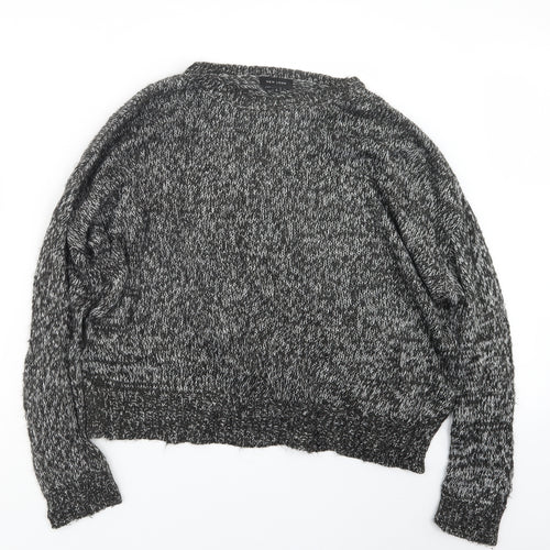 New Look Womens Black  Knit Pullover Jumper Size L