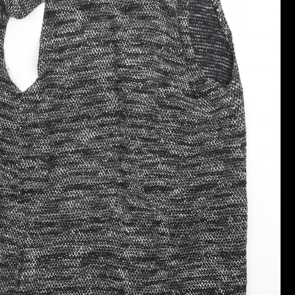 Atmosphere Womens Grey  Knit Cardigan Jumper Size 16