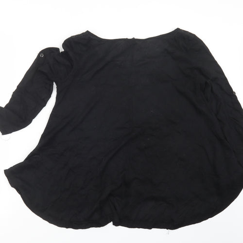 Izabel London  Womens Black   Pullover Jumper Size 10