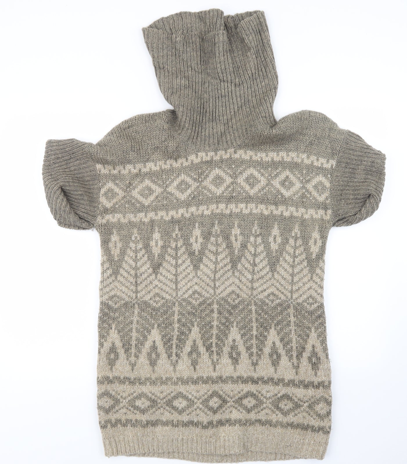 Marks and Spencer Womens Beige  Knit Pullover Jumper Size 10