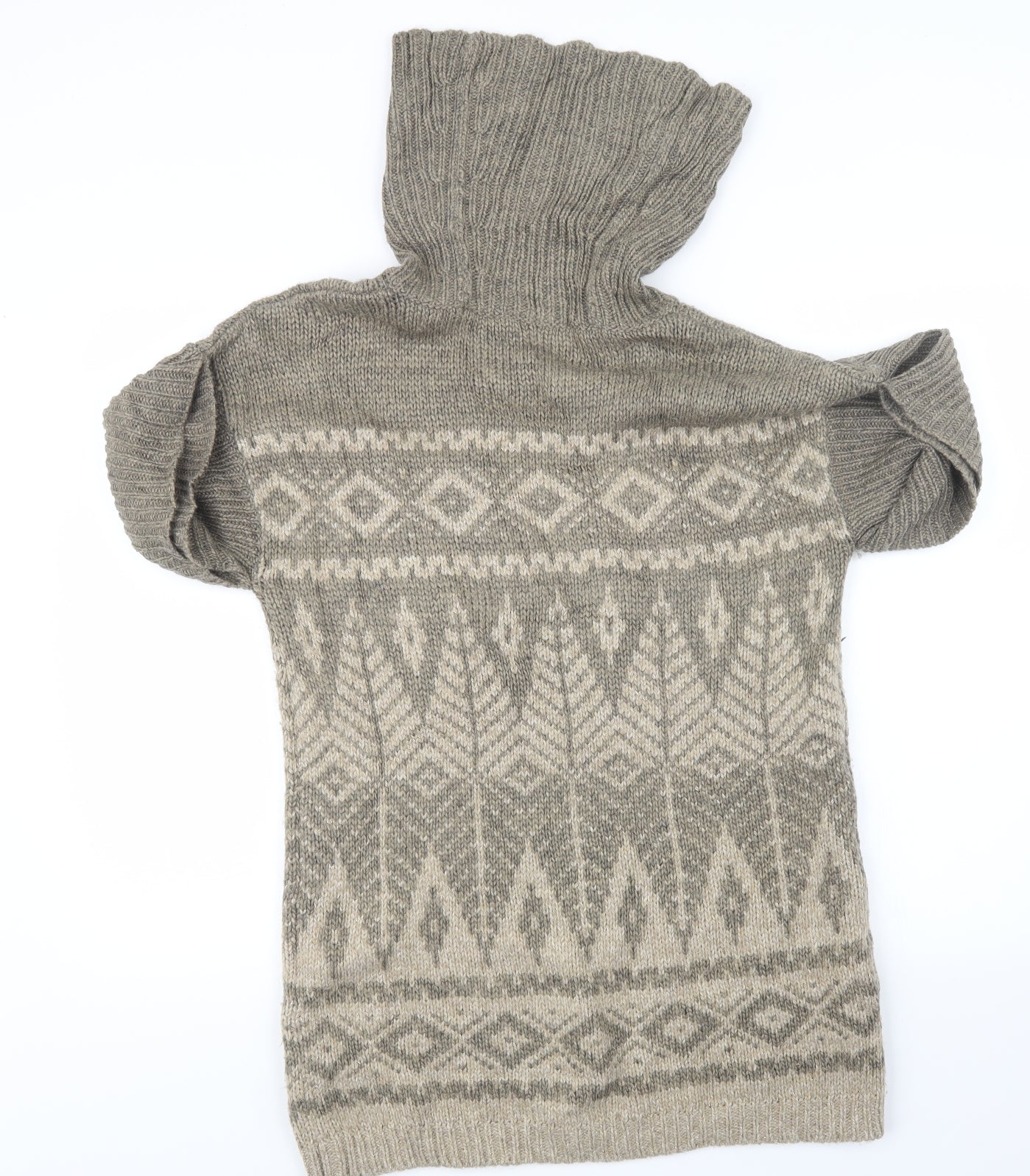 Marks and Spencer Womens Beige  Knit Pullover Jumper Size 10
