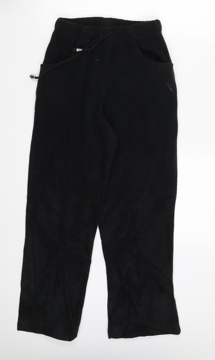 Damart Womens Black   Sweatpants Trousers Size 8 L25 in